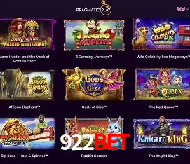 Slots na Plataforma 922bet